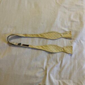 Ben Sherman Yellow and Blue Diamond Bowtie